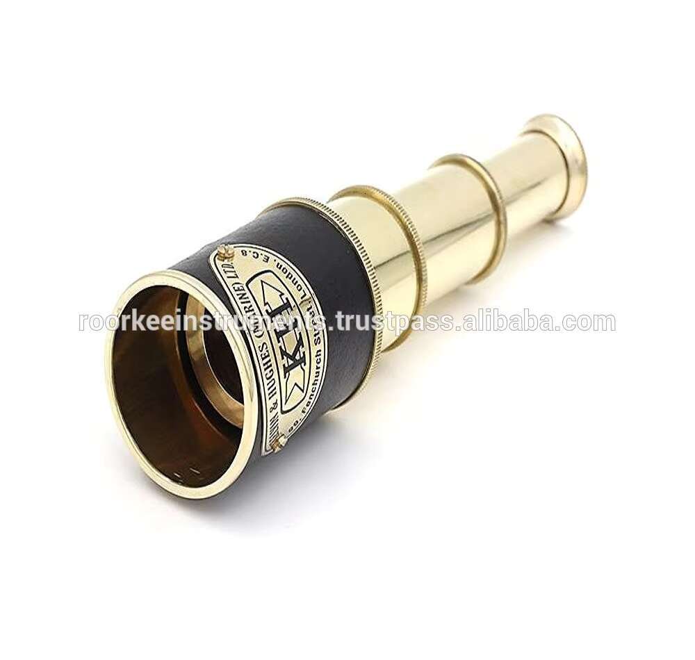 7" Spyglass Nautical Pirate Monocular Kein & Hughes Brass Telescope