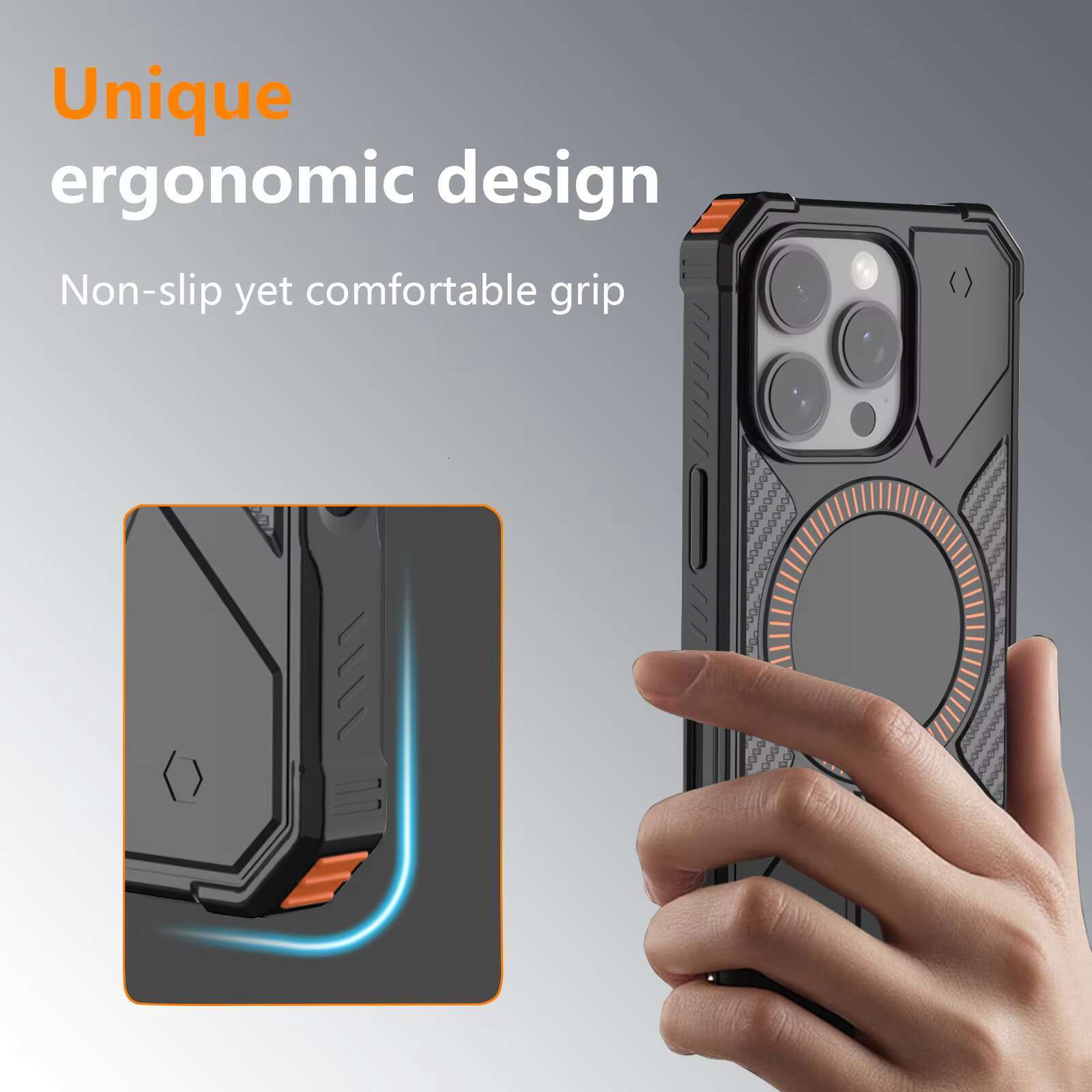 Soonleader 2025 New Covers Design Case Hybrid Shockproof Tough Amor Impact Red Mobile Phone Shell for Iphone 16