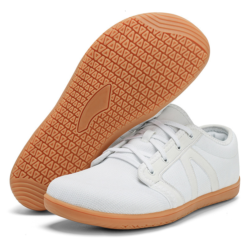 Cross border barefoot wide toe shoes, loose sports men's shoes, casual big foot shoes, hiking wide last shoes, plus size couple wide palm shoes