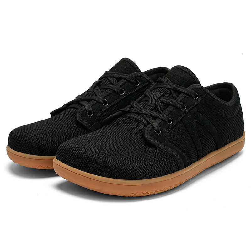 Cross border barefoot wide toe shoes, loose sports men's shoes, casual big foot shoes, hiking wide last shoes, plus size couple wide palm shoes