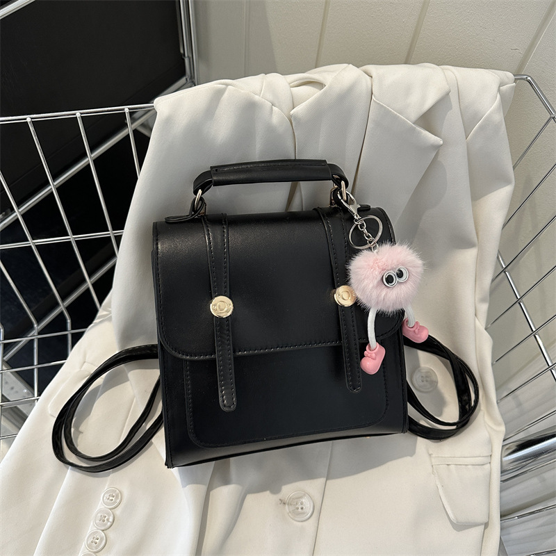 Free Delivery Designer Bag Simple College Women's Bag 2025 Fashion Casual One Shoulder Hand Small Backpack Luxury Bag