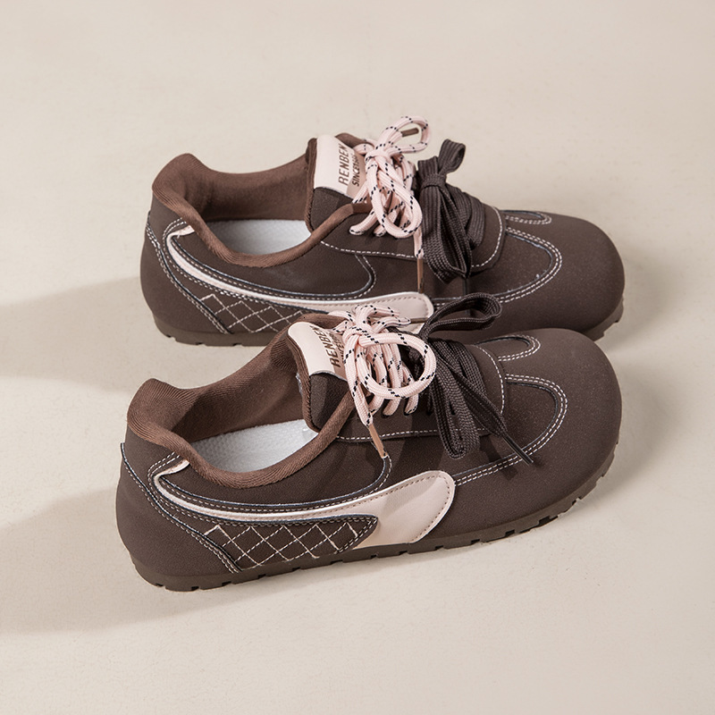 Designer shoes Campus Student Moral Training Shoes for Women 2025 Spring New Lightweight Casual Shoes Versatile Soft soled Dopamine Casual Shoes Trend