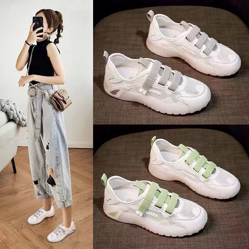 Sports shoes for women in the summer of 2025, new popular, versatile, thin mesh, breathable, explosive running, Instagram for beginners