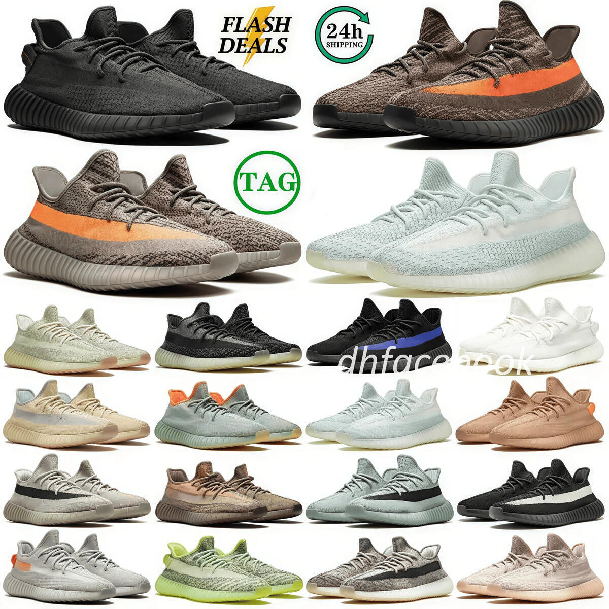 350 Designer Shoes Sneakers Trainers Running Casual Shoes Mesh Triple Black Red White Light Blue Tint Unisex Outdoor Trainers Sports Sneakers 36-47 With Box