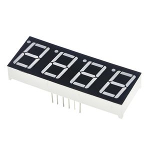 0.56inch 4bit Common Cathode Digital Tube Red LED Digit Display 7 Segment 0.5inch 0.5 0.56 Inch 0.56'' 0.56in. 4 Four Bit