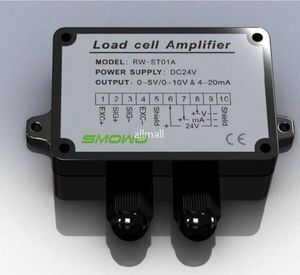 Freeshipping 0-5V / 10V 4-20mA Sensor de celda de carga Amplificador Transmisor medidor de esfuerzo transductor libre