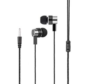 MP3 tissu 3.5mm sport filaire écouteurs stéréo antibruit casque Portable basse son écouteur pour Xiaomi Samsung