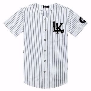 07 baseball uniforme T-shirt mode hip hop baseball T-shirt jersey vêtements pour hommes vêtements pour femmes tyga final king costume 220407