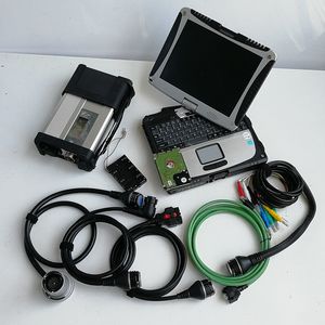 Outil de diagnostic automatique V12.2023 S0ft-Ware MB Star SD C5 Scanner de diagnostic de voiture reliant l'ordinateur portable CF-19 CF19 avec le disque dur
