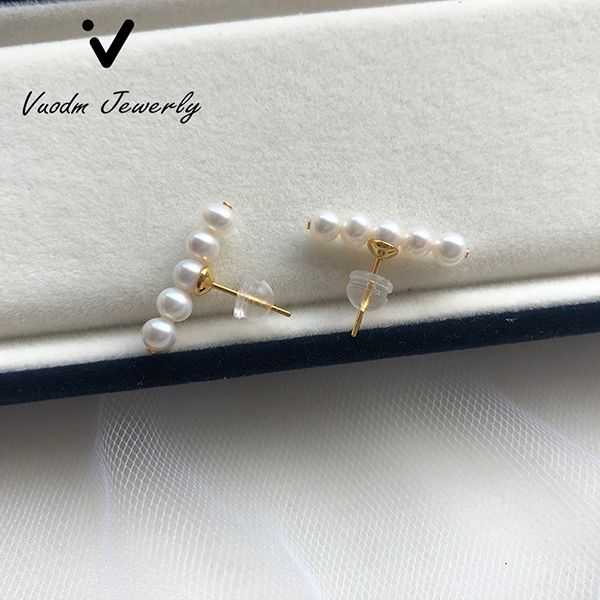 stud earrings of white multi peal bead balance gold plated earrings for ladies jewelry wedding88, Golden;silver
stud earrings of white multi peal bead balance gold plated earrings for ladies jewelry wedding88, Golden;silver