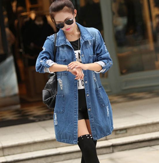 denim jacket female women coats slim long sleeve casual jeans single breasted pockets jacket coat fz1080, Black;brown
denim jacket female women coats slim long sleeve casual jeans single breasted pockets jacket coat fz1080, Black;brown