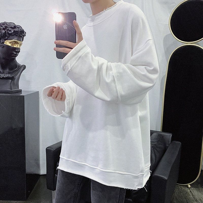spring old worn hole hoodie men's fashion solid color casual sweatshirt men streetwear wild loose hip hop pullover hoodies mens pkct#, Black
spring old worn hole hoodie men's fashion solid color casual sweatshirt men streetwear wild loose hip hop pullover hoodies mens pkct#, Black