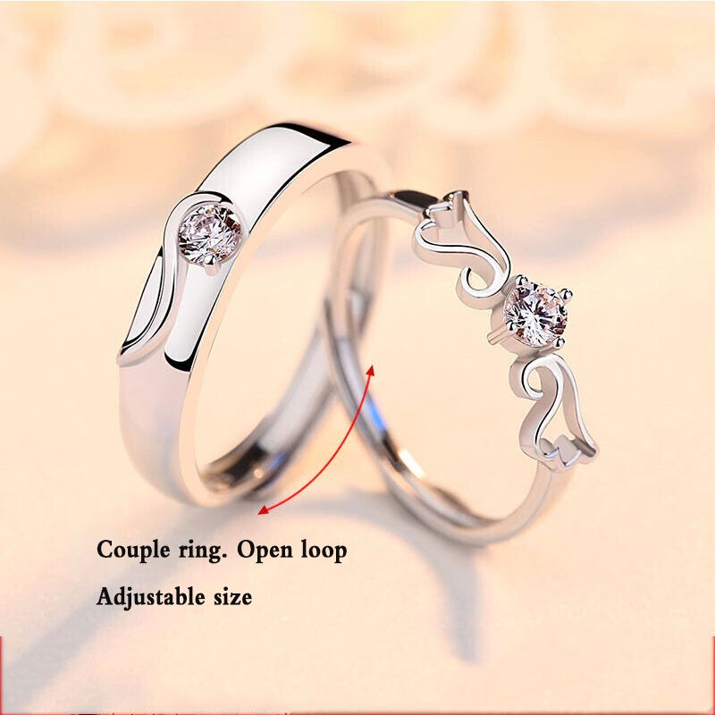 fashion trend new style one deer has you couple ring korean version 925 silver open ring female exquisite romantic jewelry11
fashion trend new style one deer has you couple ring korean version 925 silver open ring female exquisite romantic jewelry11