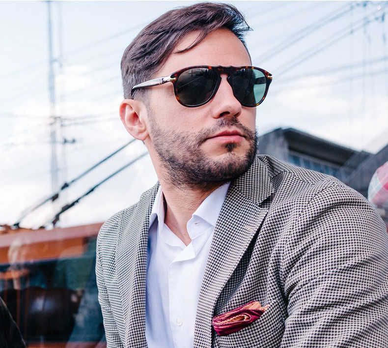 Ochelari de soare polarizați clasici vintage Pilot Steve Style pentru bărbați, design de marcă, ochelari de soare Oculos De Sol 649_voghion.com