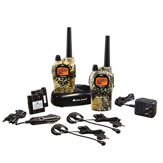 GXT1050VP4 50 Channel GMRS Two-Way Radio - Up to 36 Mile Range Walkie Talkie