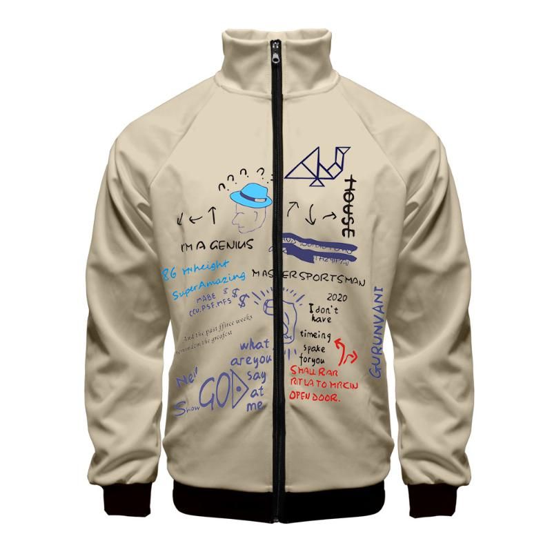 graffiti 3d printed stand collar zipper jacket men women fashion long sleeve jackets 2020 kpop mens clothing, Black;brown
graffiti 3d printed stand collar zipper jacket men women fashion long sleeve jackets 2020 kpop mens clothing, Black;brown
