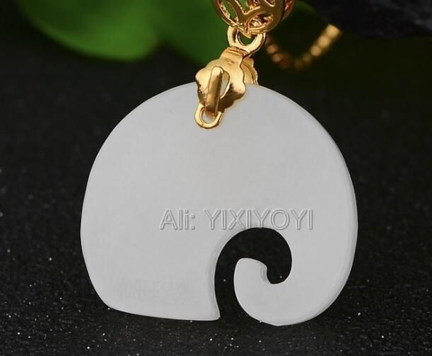 естественная белизна хотан джейд + 18k solid gold инкрустированные китайский милый слон amulet лаки подвеска + free ювелирных изделий ожерел, Silver
естественная белизна хотан джейд + 18k solid gold инкрустированные китайский милый слон amulet лаки подвеска + free ювелирных изделий ожерел, Silver