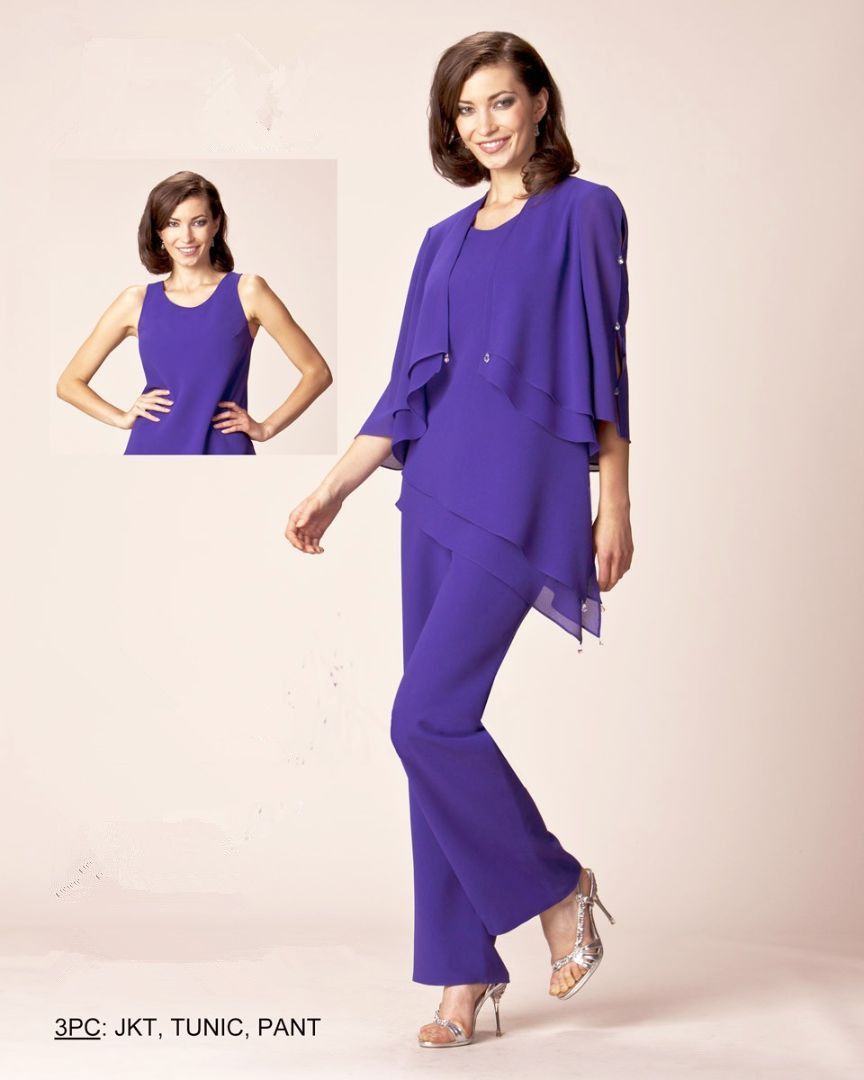 tunic and trouser suit