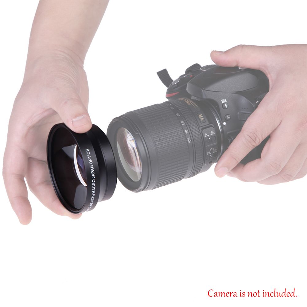 Online Cheap 67mm High Definition Wide Angle & Macro Camera Lens For