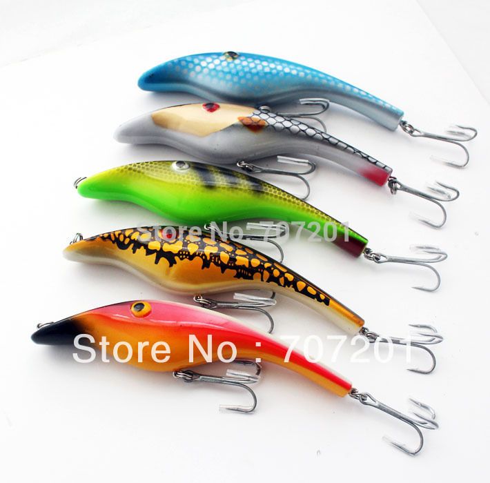 Muskie Lundberg Stalker Jerkbait Pike Perch Zander Lure Bass Lure Bait 