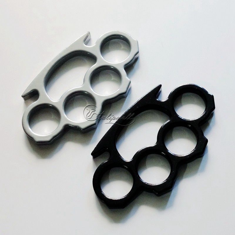 Online Cheap Military Knuckles For Outdoor Iron Fist Fighting Equipment