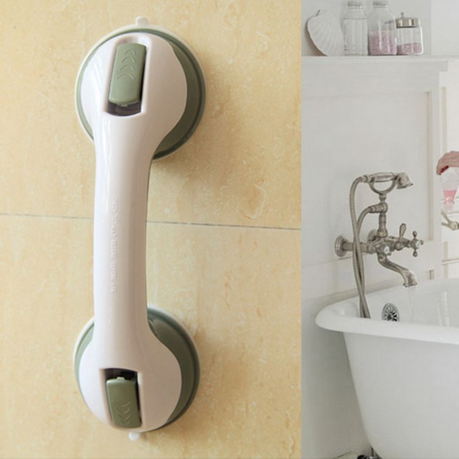 2018 Suction Cup Handrail Handle Bathroom Shower Tub Room Super Grip Safety Grab Bar Hot From