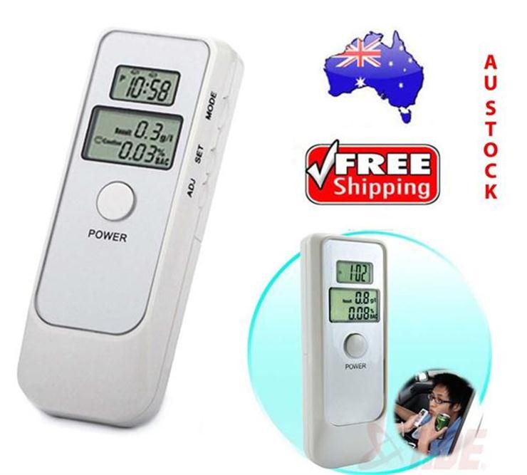 5 In 1 Alcohol Tester Digital Breath Analyzer Lcd Breathalyzer Lcd