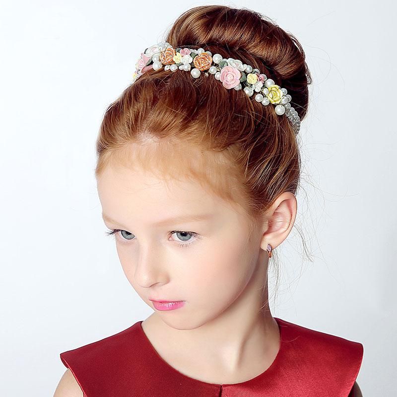 Children Head Wreaths Flower Girls Party Princess Christmas Party