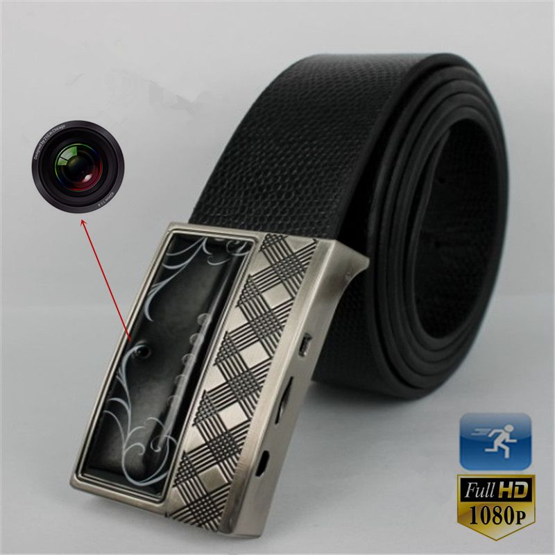 2017 32gb Spy Belt Buckles Hd 1080p Remote Camera With Ir Night Vision