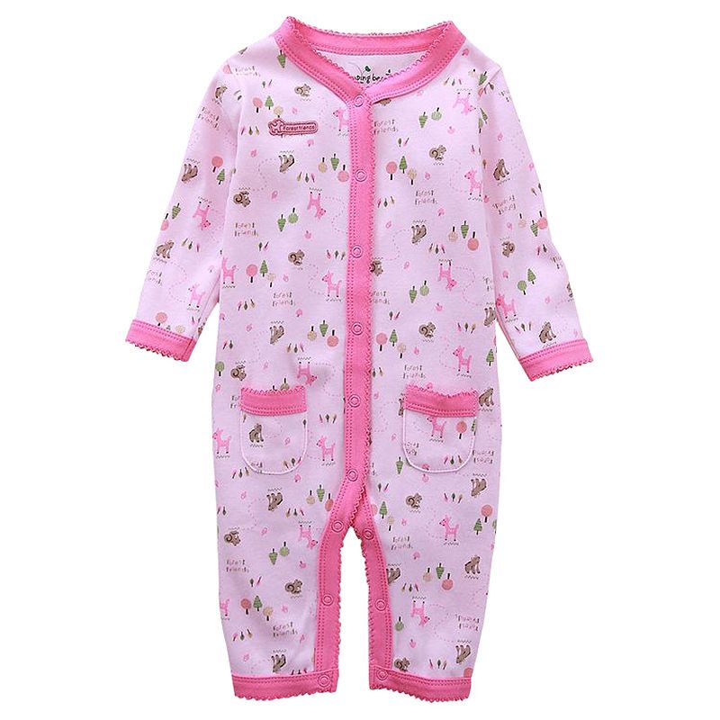 2017 Baby Sleepers Baby Infant Newborn Clothing Jumpsuit Rompers Short