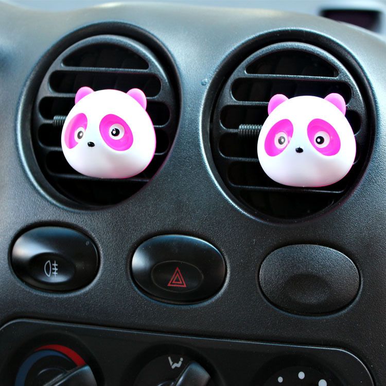 2017 Novelty Panda Air Freshener Car Interior Products Car Air