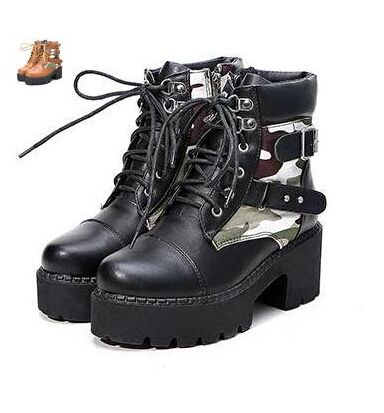 motorcycle boots with thick sole