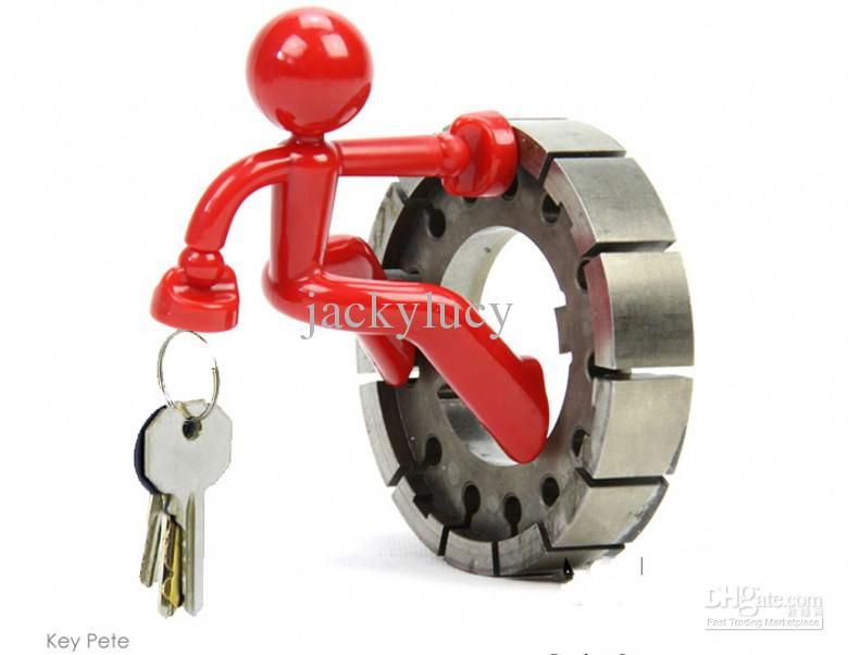 Novelty Wall Climbing Man Key Holder Funny Key Pete Cartoon