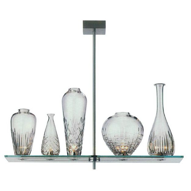 pendelleuchte glas rechteckig Antonio Citterio Oliver Loew lastra