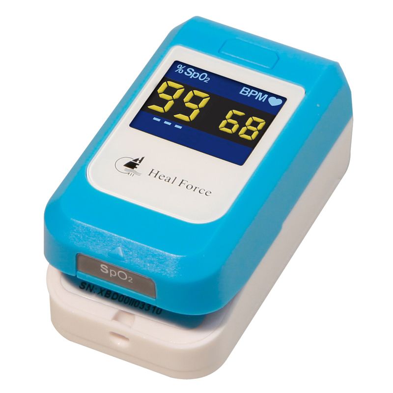 Pod 2 Finger Pulse Oximeter Spo2 Pr Monitor \Waveform 6 Display Modes
