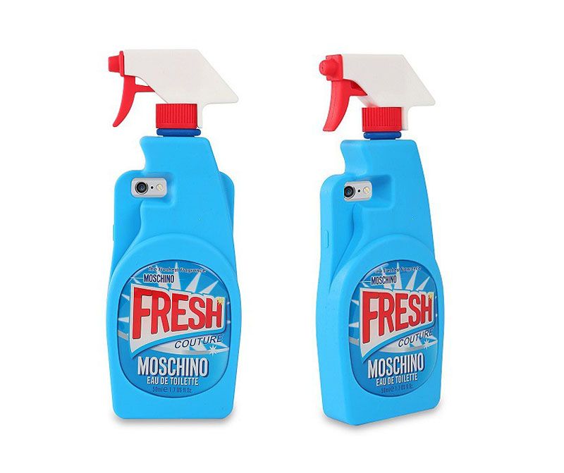 Cool Fresh Couture Fragrance Cleaning Spray Bottle Soft Rubber Silicone