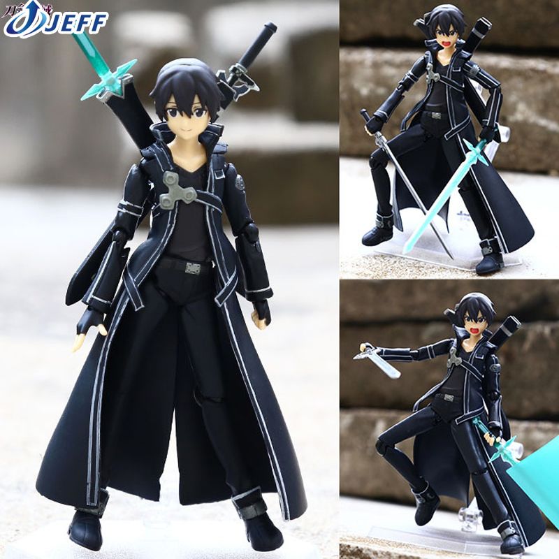 figures kirito do action Best Action Lady Man Boys Figures Cartoon Girls 15cm Kids