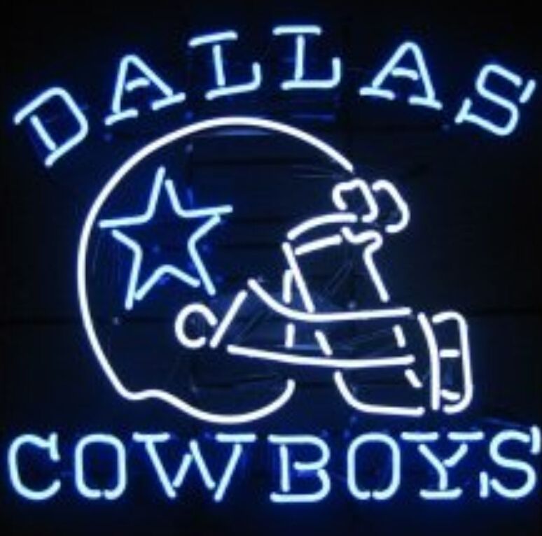 Dallas Cowboys Neon Signes Néon Signes Neon Dallas Cowboys