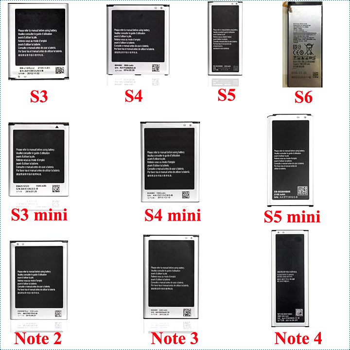 Battery For Samsung S3,S4 I9500,S5,S6 Battery Akku,For ...