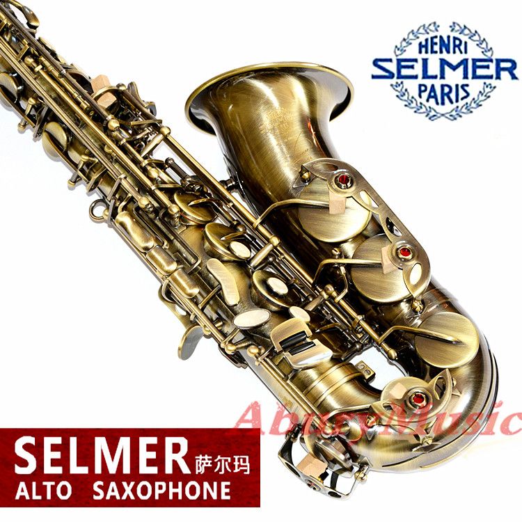 Deluxe Professional Henri Selmer Sax Be Alto Bronze Sax Alto R54