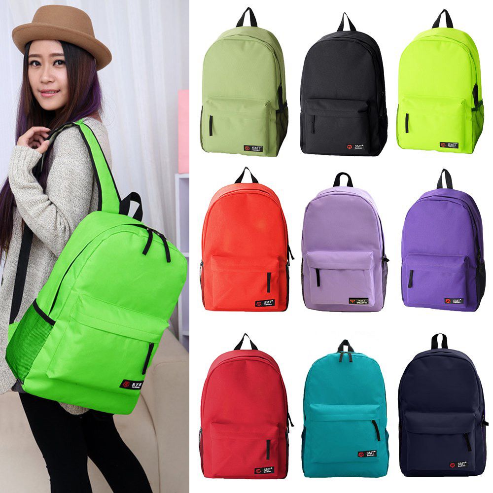 Hot! Korean Style Cute Girls Small Nylon Backpack Vintage Women Travel