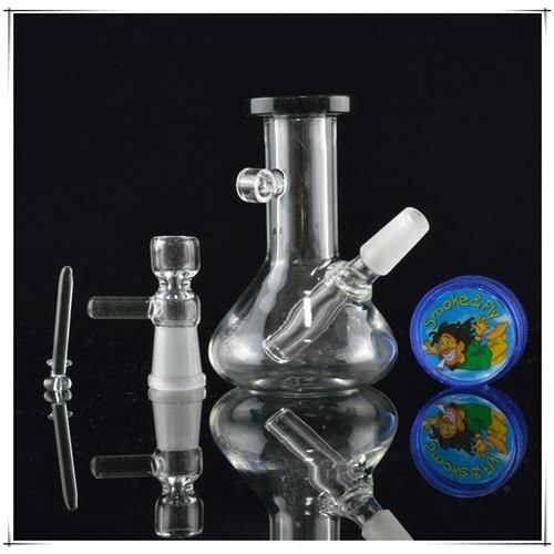 Best New Small Bong Mini Water Pipe Pocket Glass Bong Water Ppipe 3