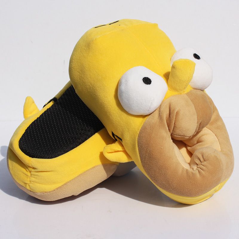 The Simpsons Homer Funny Slippers Adult House Home Slippers Homer J