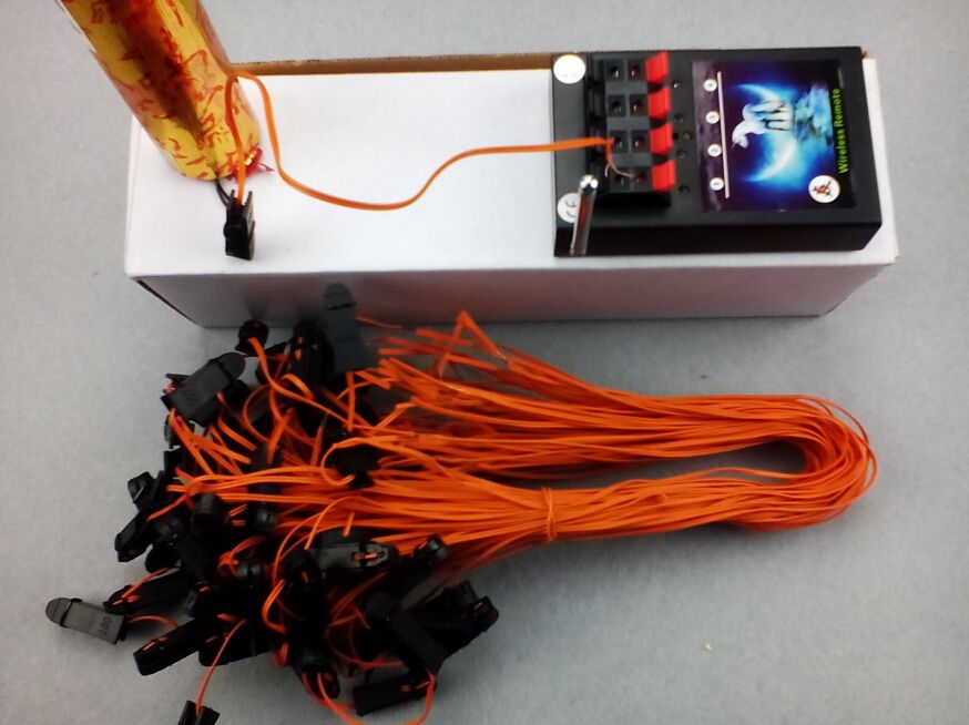 2017 /Box 50cm Antenna Fireworks Firing System Wedding Party Electronic