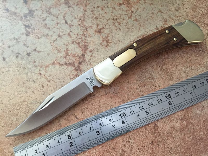 Buck 110 Traditional Hunting Knife Double Action Knife Conversions 440c