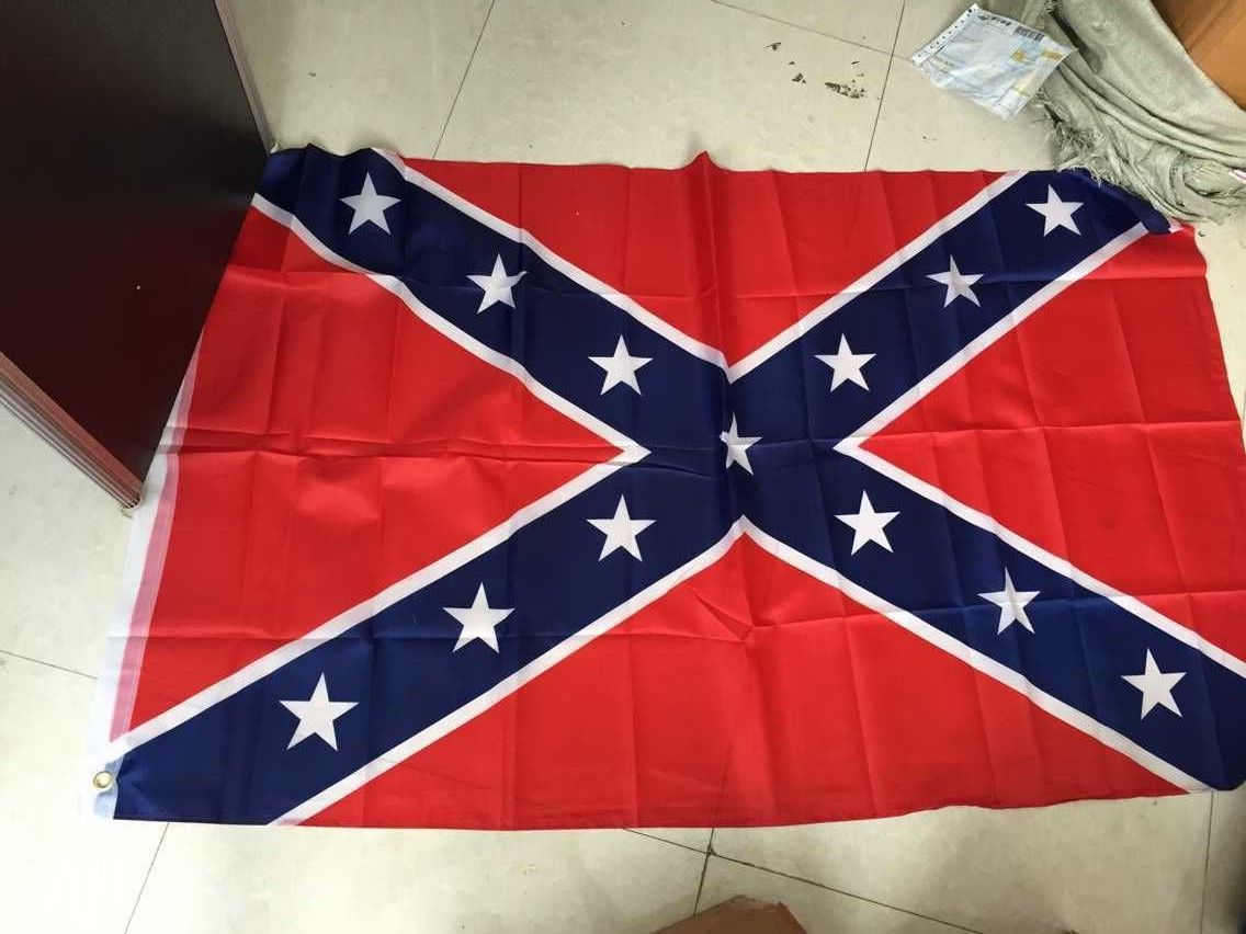 90*150cm Confederate Rebel Flag Bandanas Flag Print Bandana/Headband