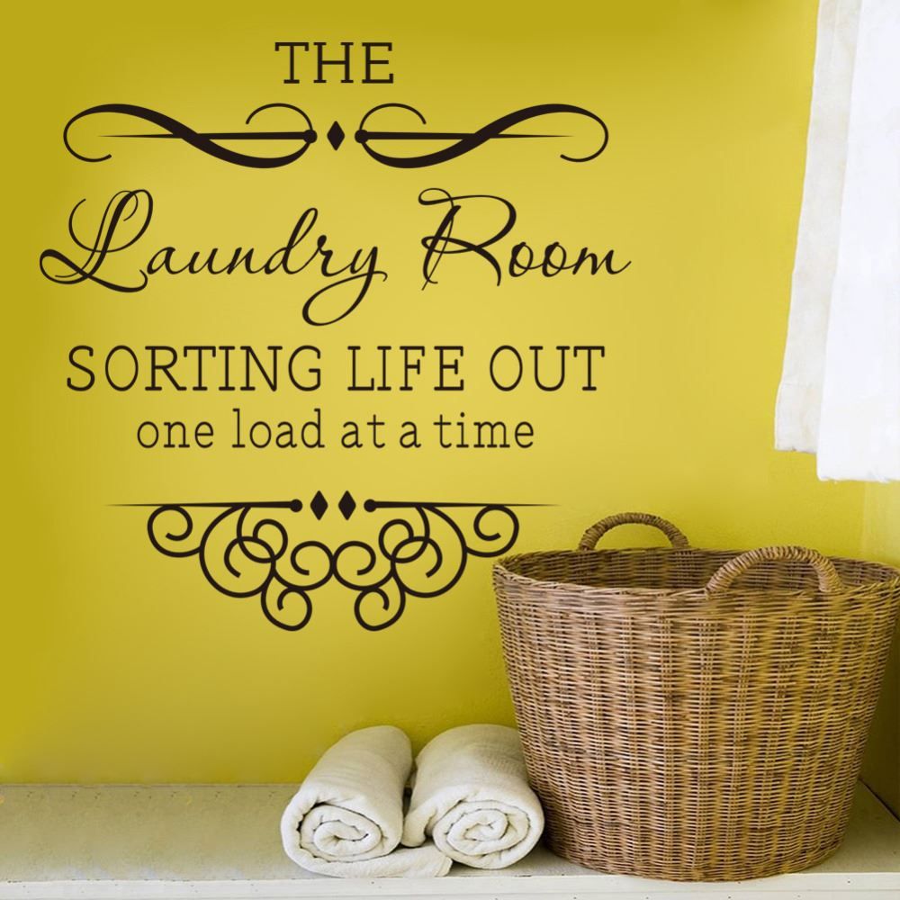 wall sticker quotes bathroom laundry room decoration home decor bedroom decals home art decoration diy mural wallpaper - Home Decor Decals wall sticker quotes bathroom laundry room decoration home decor bedroom decals home art decoration diy mural wallpaper - Home Decor Decals