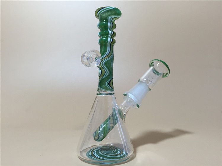 2017 Hand Blown Small Glass Bongs Mini Water Pipes Pocket Glass Bong