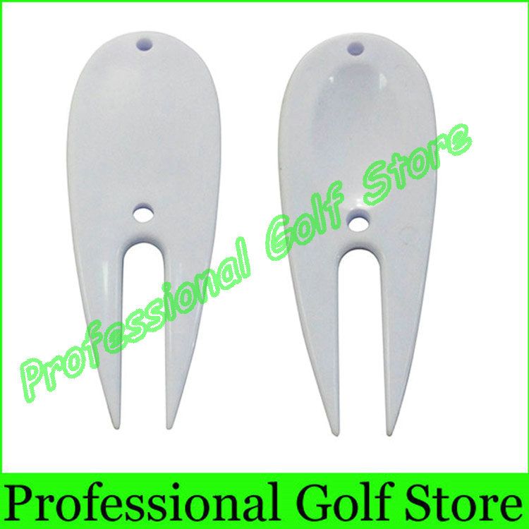 Online Cheap Plastic Golf Brush Divot Tools Golf Pitch Fork White Divots Tool By Star1128