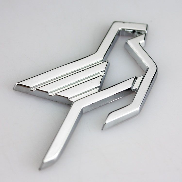 xBird Refitted Hamann Logo Silver Chrome Metal Car Styling Emblem Badge